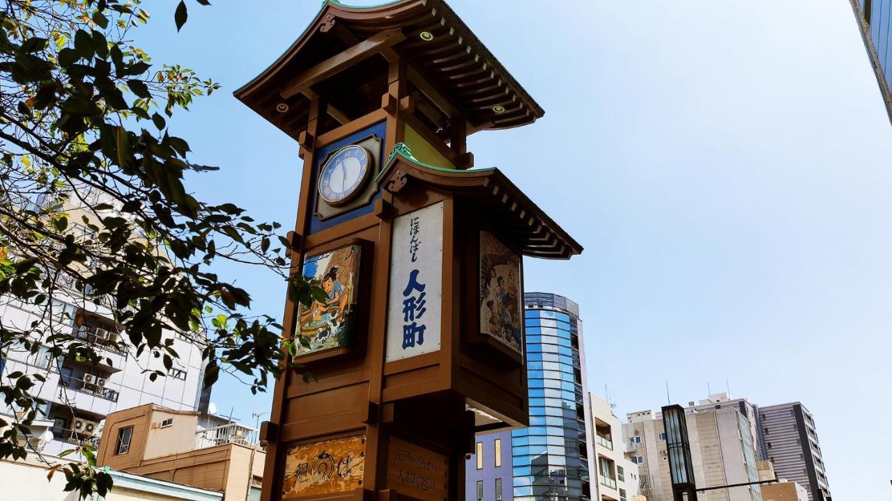 Toyoko Inn Tokyo Nihombashi Ningyocho Buitenkant foto