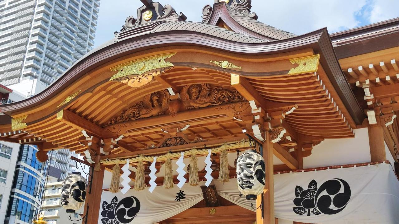 Toyoko Inn Tokyo Nihombashi Ningyocho Buitenkant foto